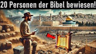 Beweise für 20 Personen der Bibel  Sie haben wirklich gelebt! | Nachtfragen [308]