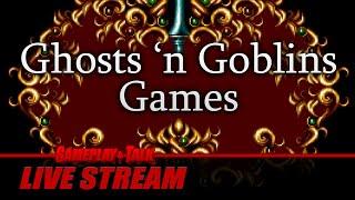 Ghosts 'n Goblins/Ghouls 'n Ghosts Games (variety stream) | Gameplay and Talk Live Stream #465