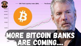 Michael Saylor:  "MORE BITCOIN BANKS ARE COMING!!!" - BTC & MSTR Crypto Update 2024