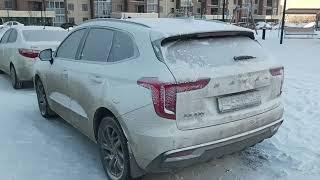 Cold start Haval jolion in -32°C , december 2023. Холодный пуск Haval jolion в -32°C.