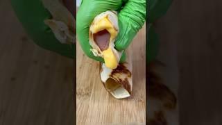  Easy Cheesy Kew Pie Mayo Hot Dig Hack! #youtubeshorts #budget #satisfying #viral #foodhacks