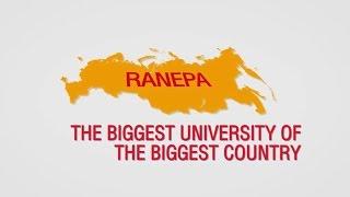 RANEPA St. Petersburg in digits
