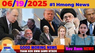 6/19/2025 MORNING NEWSROG IRAN-ISRAEL TRUMP UA OB SIAB, INDIA, CHINA, RUSSIA: TUA UKRN, GAZA, UN