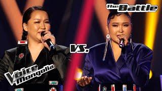 Enkhmaa A. vs. Uugantseren B. - "Zurkhnii Amrag" | The Battles | The Voice of Mongolia 2022