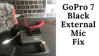 Car Vlog Setup - GoPro 7 Black External Microphone Fix