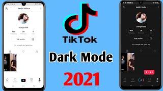 How to Get dark mode on Tiktok Android (2021) | Tiktok dark mode