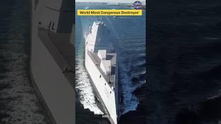 World Most Dangerous Warships | USS Zumwalt | Dangerous Destroyer | #DangerousWarship #Warship #fact