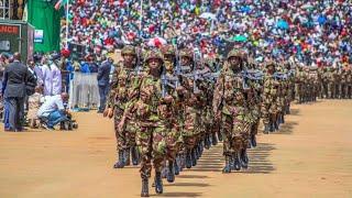 WATCH AMAZING KENYA MILITARY PARADE DURING MADARAKA DAY CELEBRATIONS AT MASINDE MULIRO STADIUM.