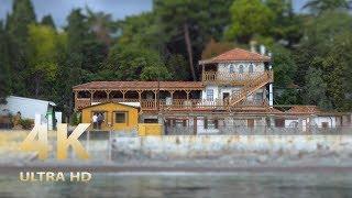 Autumn in Yalta, Crimea ~ Miniature city Film with Tilt-Shift effect 4K UHD