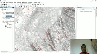 How to extract fault from the satellite image