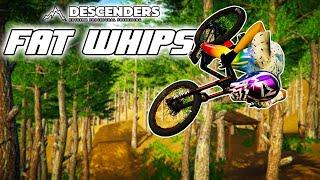 Throwing The Fattest Whips In This Wooded Trail! | Descenders