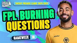 FPL BURNING QUESTIONS GW10!  | FPL HARRY + TOM! | Fantasy Premier League Tips 2024/25