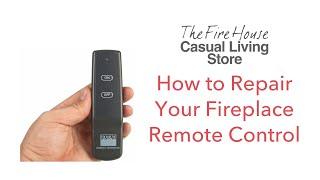 How to Repair Your Fireplace Remote Control