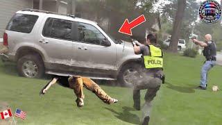 MOST BRUTAL High-Speed Police Chases Caught on Dashcam! You'd Think Are Fake MOST FEARED Cop Ever#30