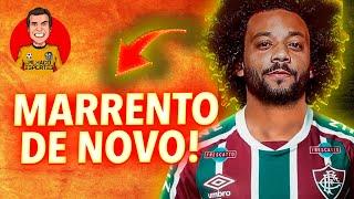 MARCELO DO FLUMINENSE MOSTROU SER MARRENTO E ARROGANTE DE NOVO! PENA QUE A MÍDIA BABA O OVO DELE!