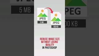 How to reduce image size without losing quality photoshop #photoshop #photoshoptutorial #designer