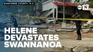 Swannanoa community devastated by flood damage after Helene