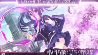 Nightcore → With Confidence - Asami Imai(Noire)