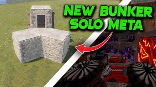 NEW BUNKER SOLO META In Rust | Rust Building Tutorial 2023