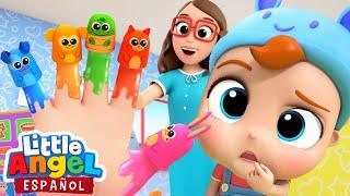 Familia Dedo de Animales  | Canciones Infantiles de Bebé Juan | Little Angel Español