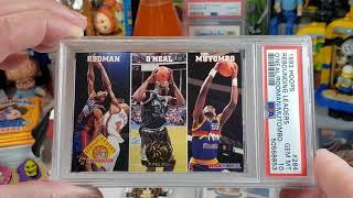 1993 hoops #284 Gold Seal GEM  MT   3 Hall of Farmers; Shaquille O'Neal, Dennis Rodman & Mutombo!