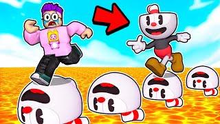 Can We Beat ROBLOX CUPHEAD OBBY!? (SECRET ENDING UNLOCKED!)