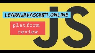 LearnJavaScript.online review (JavaScript learning app for web developers)