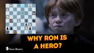 Harry Potter is playing Chess - All chess scenes in Harry Potter