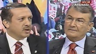 Seçim Arenası - Recep Tayyip Erdoğan AK Parti - Deniz Baykal CHP - 25 Ekim 2002