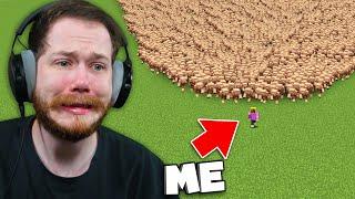 Minecraft Manhunt But Its A Piglin Raid!