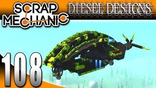 Scrap Mechanic Gameplay :EP108: FAN CREATIONS: Space Ships!! (Let's Play 1080p)