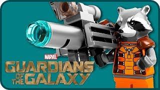 Реактивный Енот LEGO со Стражи Галактики - обзор оналога ЛЕГО Rocket Raccoon Guardians of the Galaxy