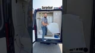 This Van Has a Full Shower and Bathroom in the Back!