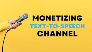 Can You Really Monetize Text-To-Speech Videos on YouTube