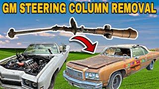 Fix Your Old School Chevy: Step-by-Step Steering Column Removal