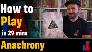 How to play Anachrony - Full teach + Visuals - Peaky Boardgamer