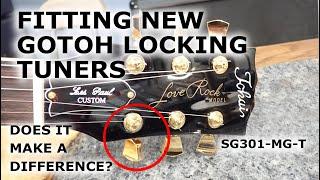 GOTOH Locking Tuners for a Les Paul | Do they make a difference? | are they  worth the effort?