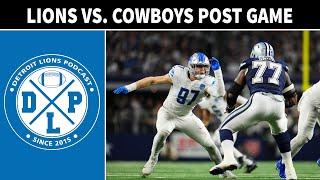 Detroit Lions & Dallas Cowboys Post Game - Detroit Lions Podcast Reacts