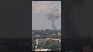 Авдеевка  Предположительно склад ВСУ #shorts