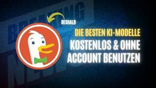 Anonym & kostenlos GPT und Co nutzen | Mit DuckDuckGo AI-Chat die besten KI-Modelle verwenden