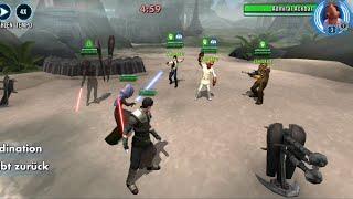 Starkiller full Omicron vs Omicron Admiral Ackbar - 3v3 GA SWGOH