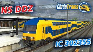 Train Simulator Classic 2024: NS DDZ as IC 302355 towards Rotterdam