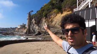 The Pirate Tower in Laguna beach, California