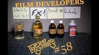 Film developers D-76, Rodinal, FX-1 and Pyrocat HD / Vlog 58