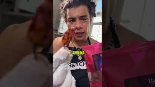 @itsQCP  makes the world's SPICIEST PASTA!!
