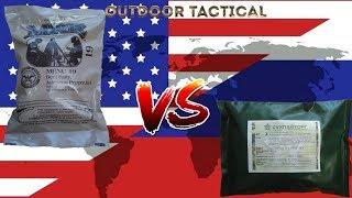 *Обзор ИРП* США VS Россия  Сравнение сухпайков  USA mre vs Russian IRP