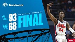 HIGHLIGHTS | Ole Miss Men's Basketball defeats Charleston Southern 93 - 68 (11/12/21)