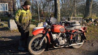 Rataspää Jakso 65 Dnepr mt-10 1976 650cc sivuvaunu moottoripyörä