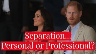 Personal or Professional Separation? Truth About Prince Harry & Meghan Markle Rumors on Social Media