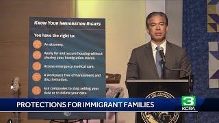 California Attorney General talks about protecting immigrant s